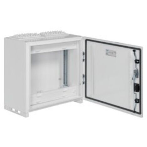 Coffret vega D à compléter+porte IP54 cl.II en saillie h500mm l550mm p218mm HAGER FV22A