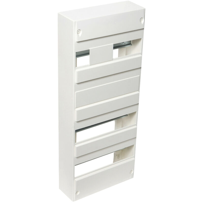 Debflex - coffret vide 4 rangees 52 modules 250X607X95MM - 707295