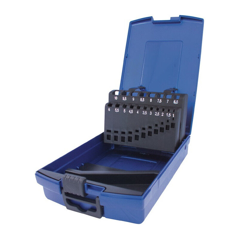 Promat - Coffret vide adapté à foret hélicoïdal din 338 dimension 1-10 mm montant à 05 m