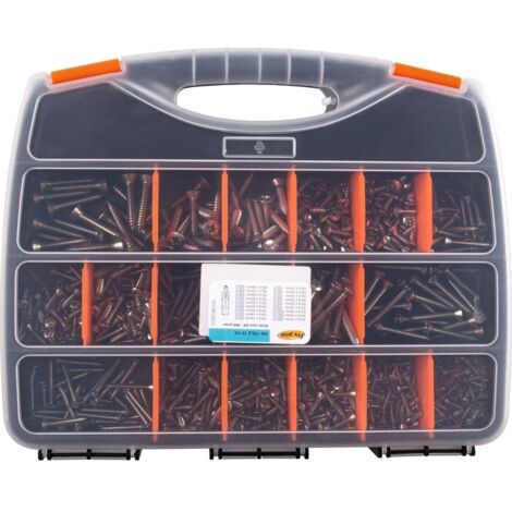 Coffret vis tole TF PZ 845 pièces