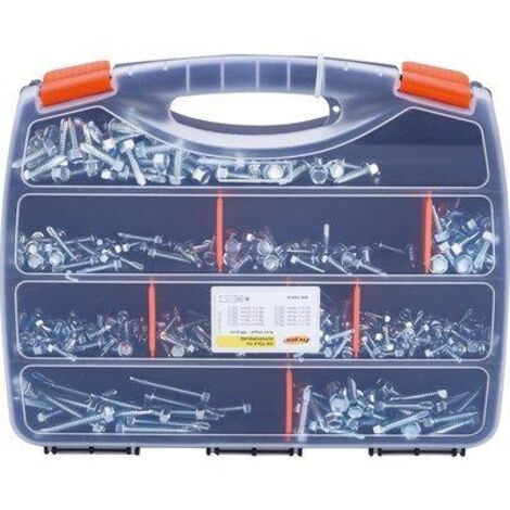 Coffret vis tole TH 420 pcs