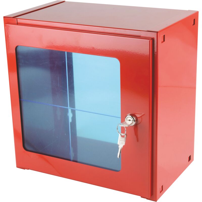 Blanc Habitat - Coffret vitre pour robinet gaz à fermeture rapide 300x300x200