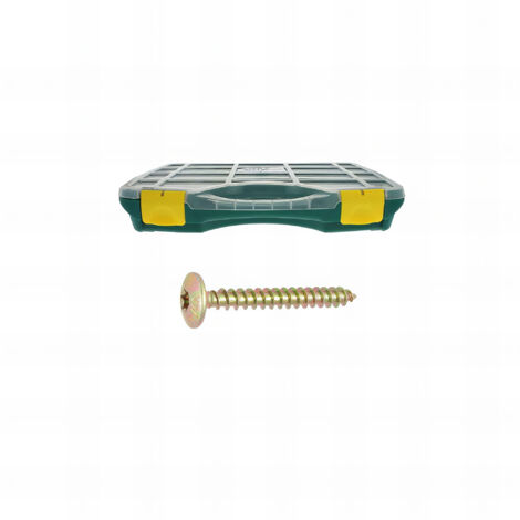 Coffret w 14 vis penture torx acier zingué bch diam 6 & 7 - 370 pc mm