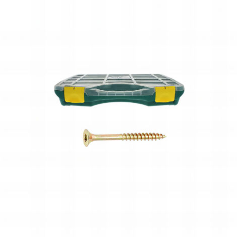 Coffret w 80 vis agglo tf torx acier zingué bchgdes long. - 270 pc mm