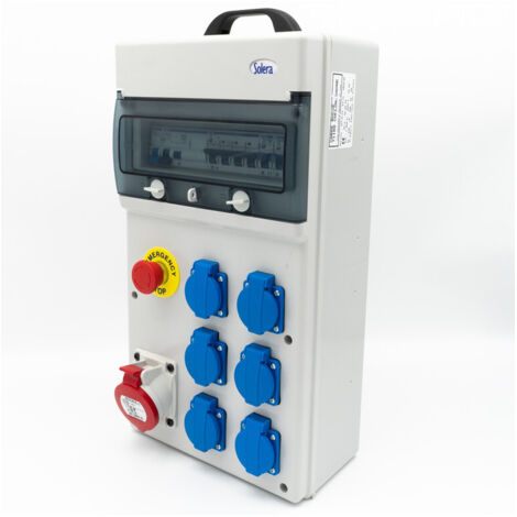 Coffrets d'étages 7 PC 400V 32A LC2
