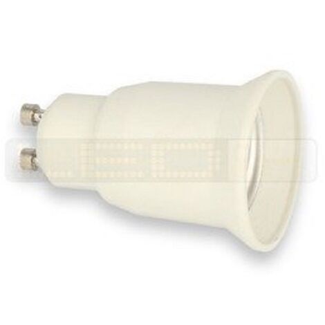DESON 10 Stk E14 auf E27 Adapter Lampensockel Adapter Konverter E14 auf E27 Fassung Lampenadapter für LED Halogen Energiesparlampen 