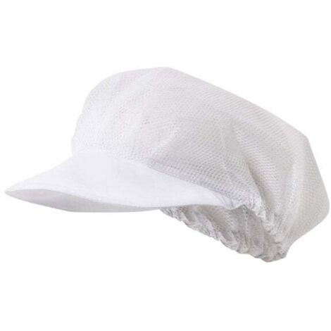 Cofia con Rejilla Elástica Blanco