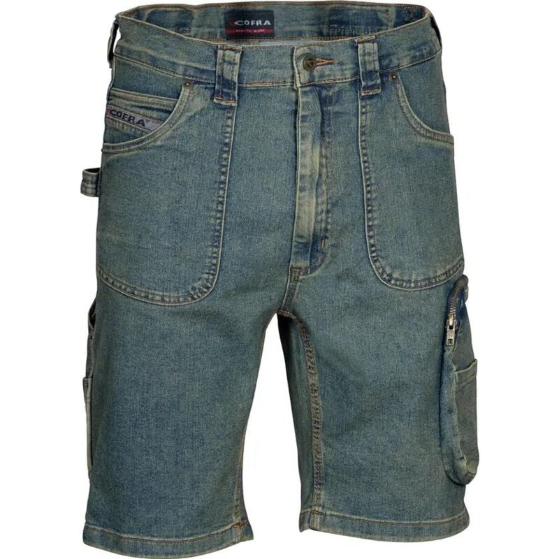 BHJ54 Bermuda Work Jean Havane 54 - Cofra