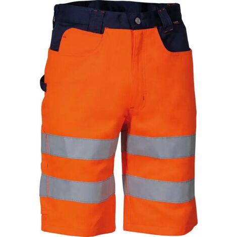 Cofra BVA50 Bermuda Lavoro Visible Arancio 50