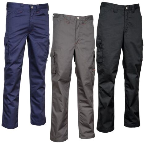 Cofra Espinar pantalone da lavoro Grigio taglia L per autunno inverno in cotone e poliestere Grigio L