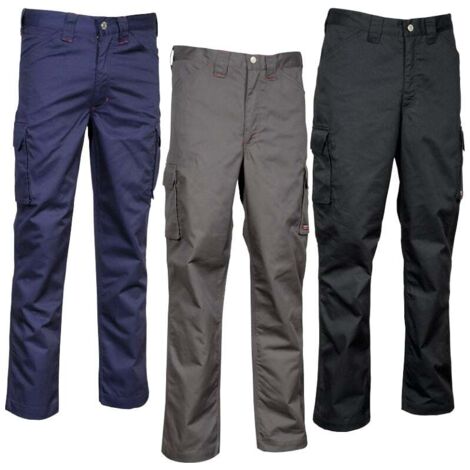 Cofra Espinar pantalone da lavoro per autunno inverno in cotone e poliestere Grigio XXL