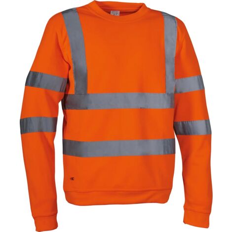 Cofra FMAXL Mariqueta Sweat-shirt de travail Orange XL