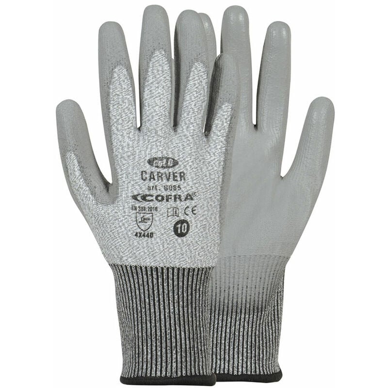 

COFRA Guante anticorte carver gris/gris talla 11 cofra