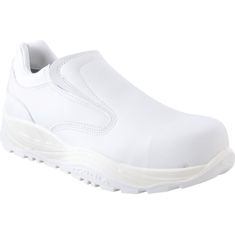 Hata White Safety Shoe Size 8 (42) - White - Cofra