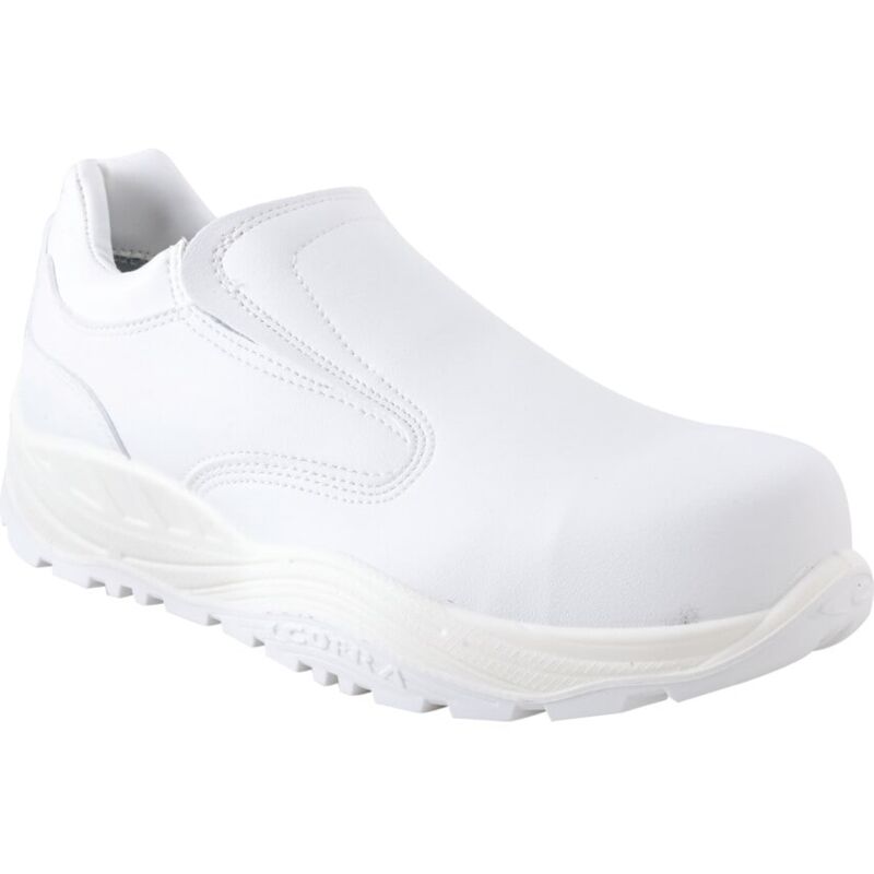 Hata White Safety Shoe Size 6 (39) - White - Cofra