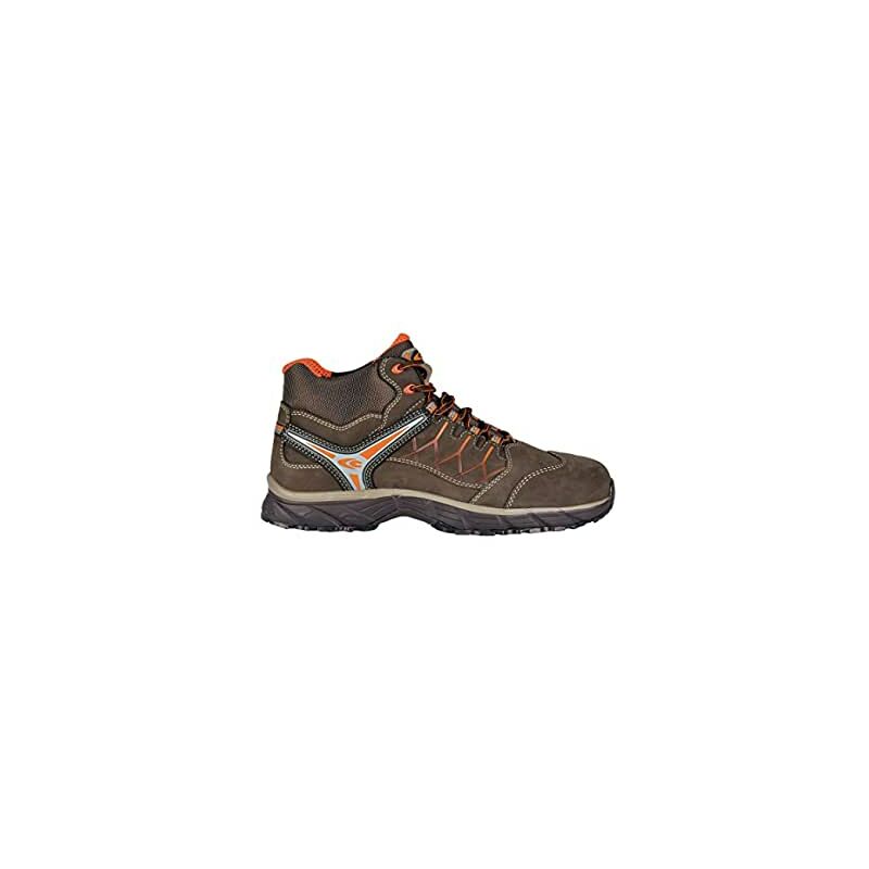 Image of Cofra New Bronx Brown Scarpa da Lavoro Antinfortunistica S3 RSC FIORE PU/GOMMA - Misura Scarpe: 46