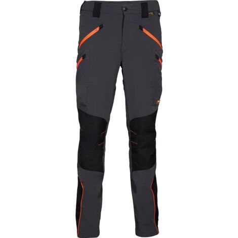 Pantaloni Cargo Lavoro Lee Cooper - Nero Con Tasche Multiple