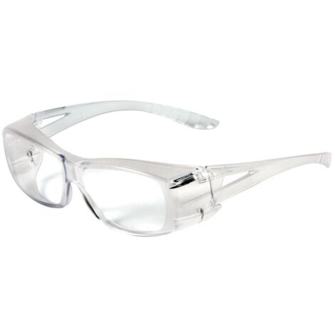 Cofra Schutzbrille für Brillenträger elegantes Design farblos
