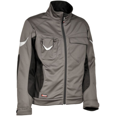 Cofra Softshelljacke, atmungsaktiv, dehnbarer Stretch anthrazit 56