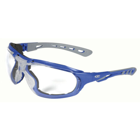 Cofra UV- Schutzbrille  100% Metallfrei, mit Band, Modular Care Farblos