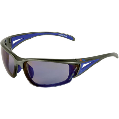 Cofra UV-Schutzbrille blau verspiegelt
