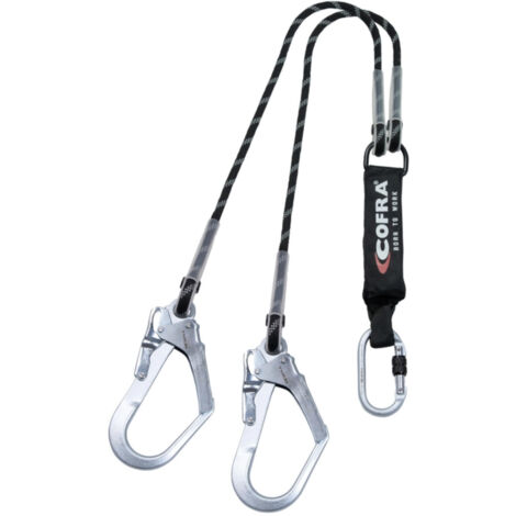 Cofra Y-Verbindungsmittel mit Falldämpfer 11 mm EN 355 40-140 kg