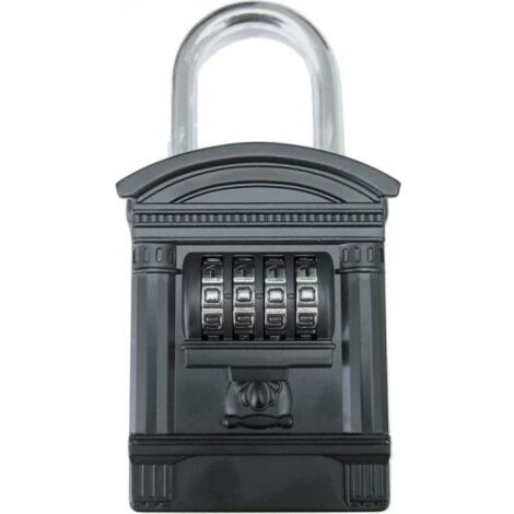 Cofre Combinacion Re-programable Con Arco Para Llaves