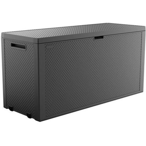 Cofre de jardín KETER Emily 277L - Gris anthracite