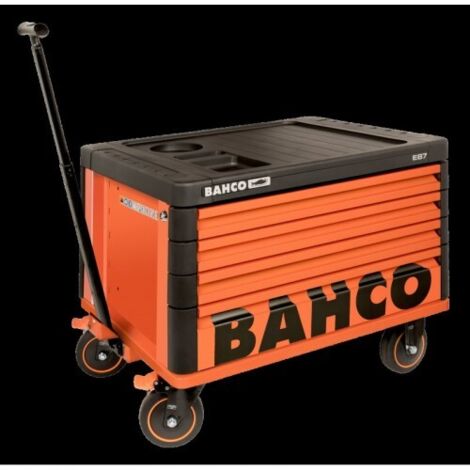 COFRE E87 CON RUEDAS Y 4 CAJONES-BAHCO - BAHCO