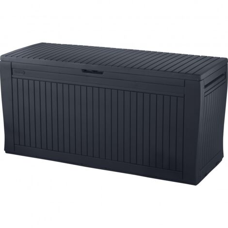 Cofre interior exterior resina con ruedas 116,4 x 44,7 x 57 h