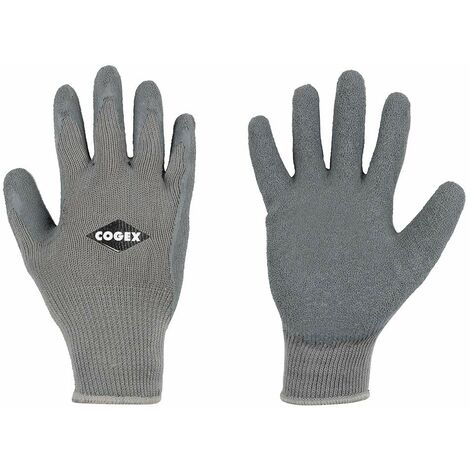 Cogex 83371 - Coppia di guanti in latex per pittura, taglia 9