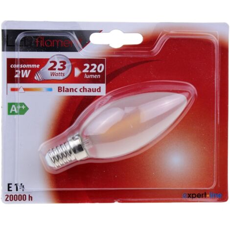 Cogex - led classic bougie filament depolie 2 w. E14 - 494929 -