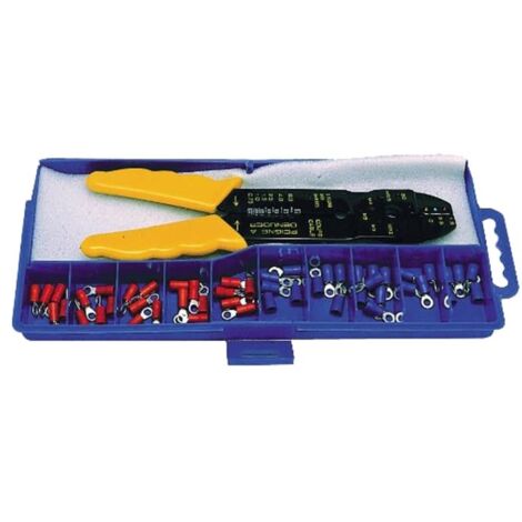 Cogex - maleta con virolas de cable herramienta crimp 200 mm - 22106 - 3300661200205