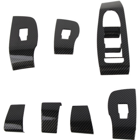 Coiffe de Commande de Vitre Pare-Charbon pour Mazda 3 Hatchback / Sedan / CX-30 - 7 Pièces - Protection Anti-rayures