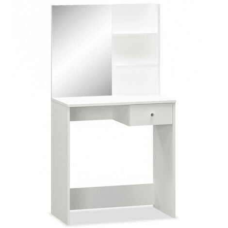 Coiffeuse Aggloméré 75 x 40 x 141 cm Blanc