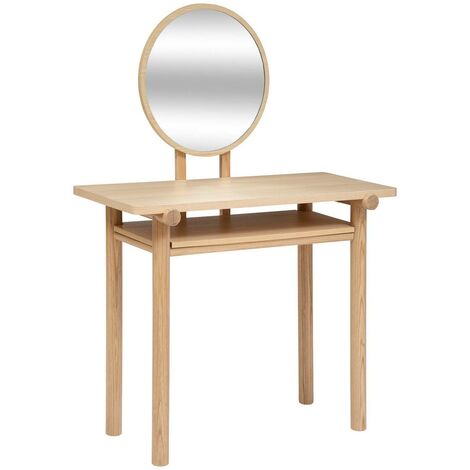 Coiffeuse Arden En Placage Frêne Beige Atmosphera
