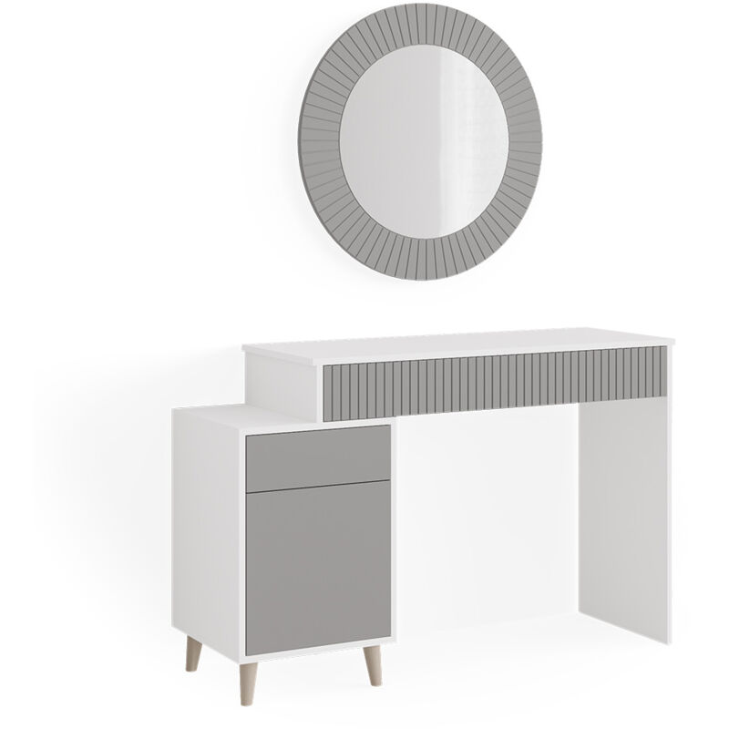 Vicco - Coiffeuse Arles, Gris, 120 cm