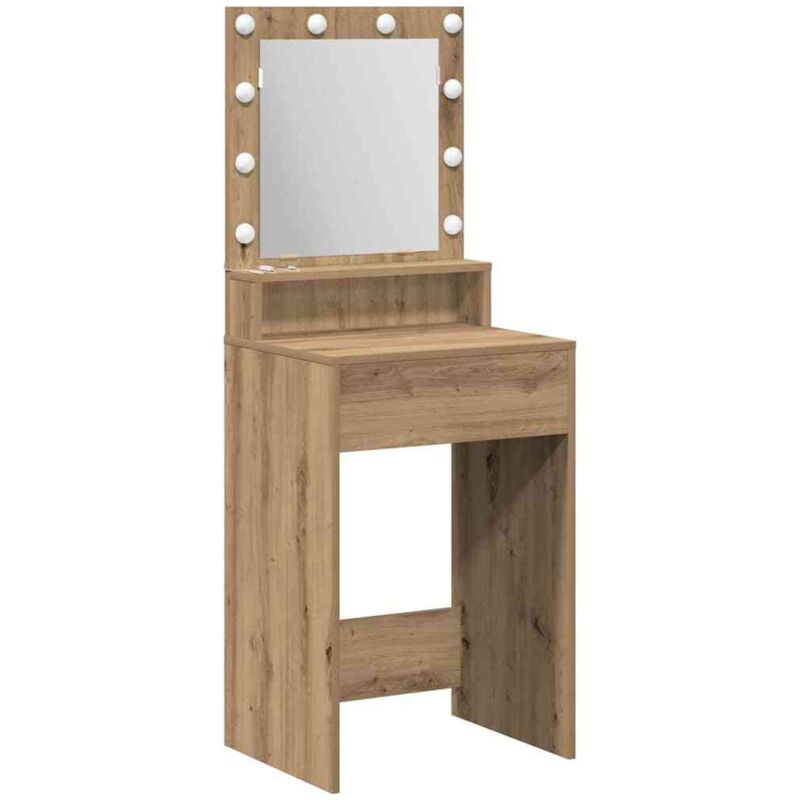 Vidaxl - Coiffeuse chêne artisanal 50 x 41 x 135 cm Bois d'ingénierie
