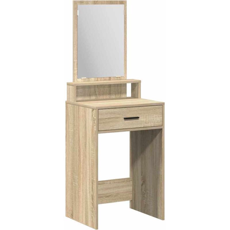vidaXL Table de Toilette Chêne Sonoma 50 x 41 x 140 cm