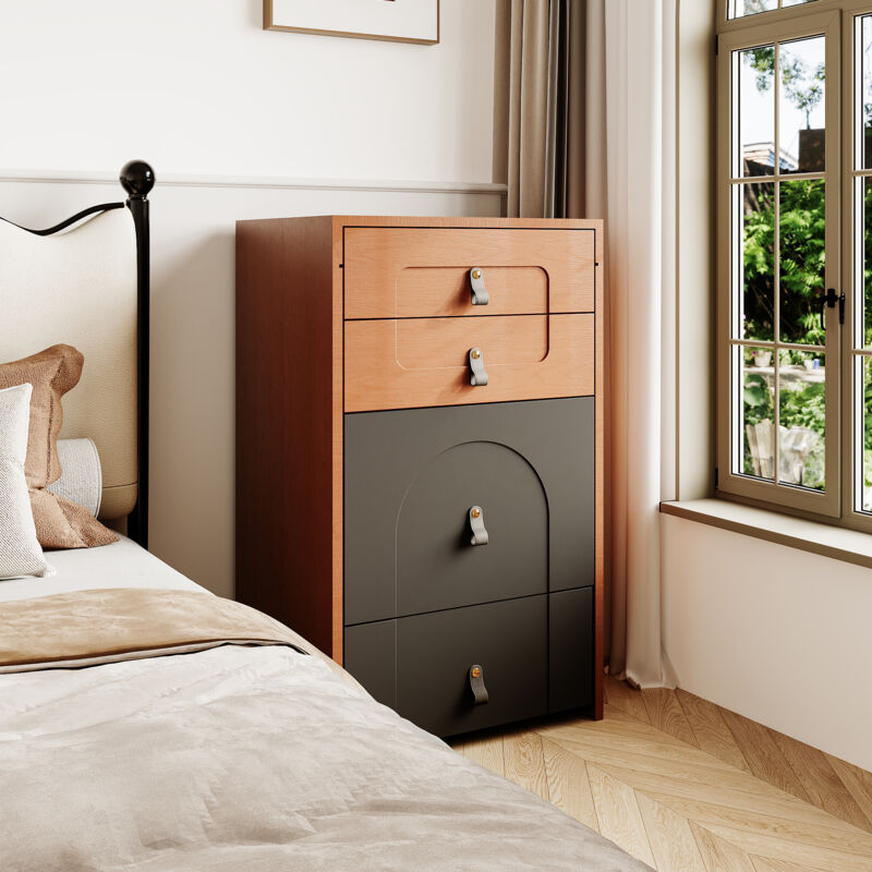 Coiffeuse avec tabouret de maquillage, miroir et éclairage led, 3 tiroirs, tabouret de rangement multifonctionnel, noir et marron