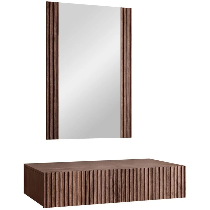 Mobilier1 - Coiffeuse Dortivu 109 , Miroir, 0x80x42cm