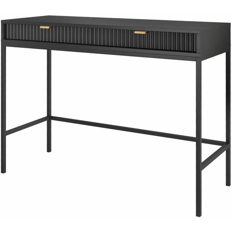 Bim Furniture - Coiffeuse nova sands T104 console 104 cm noir mat