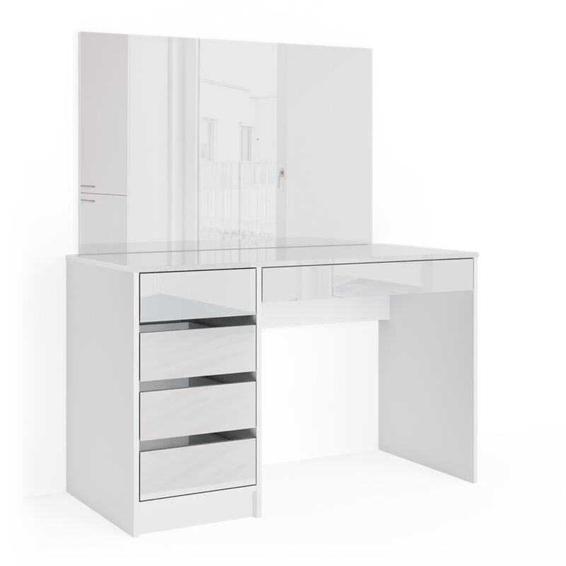 Coiffeuse Sherry, Blanc, 120 cm, Vicco