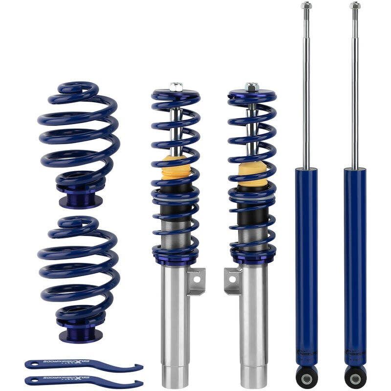 Maxpeedingrods - Coilover Kit Suspension Combinés Filetés pour bmw 3 série E46 316i 318d 320d