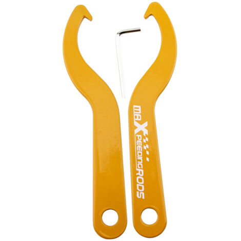 Coilovers Adjust Tool Coil Shock Spring Sleeve Adjustment Spanners Golden
