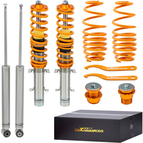 Coilovers Amortiguadores Suspensión Roscada Para VW Golf MK 4 IV A4 1J1 1.9TDI 1.8T FWD New Beetle Seat Leon 1M1 Suspensión Kit