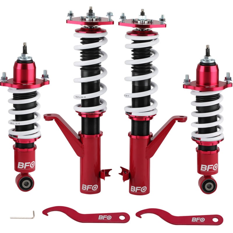 Image of Coilovers Suspension Shock Absorber Adjustable for Honda Civic (EM2) 2001-2005