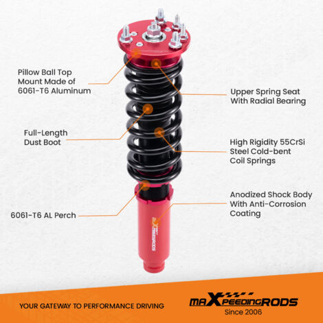 Coilovers y suspensiones roscadas tuning for Honda Accord 7 CL7 CL9 2003-2008