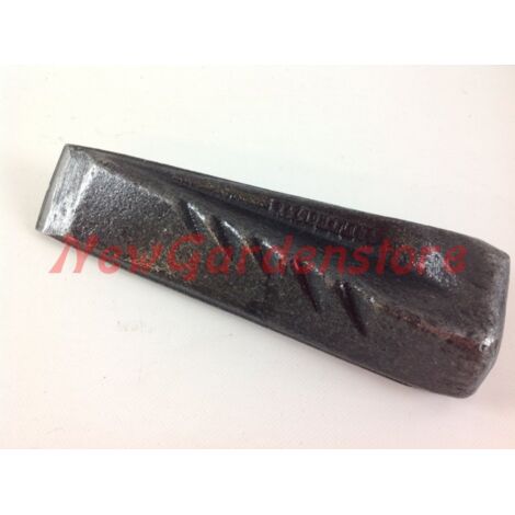 Coin de fendage en acier à torsion 230x48 mm pour l'abattage d'arbres