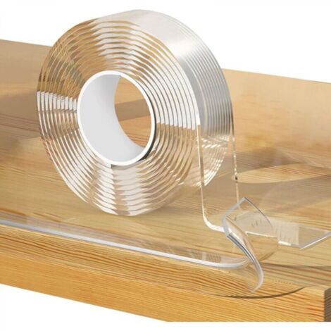 Coin de table transparent 1 m, protection d'angle pour meubles, ruban nano pré-adhésif extra fort, protection table et meubles bébé, protection d'angle de table bébé (épaisseur 1 mm)